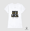 Camiseta Algodão Peruano Criminalística "Deu Local" | O Pesadelo do Fim de Plantão