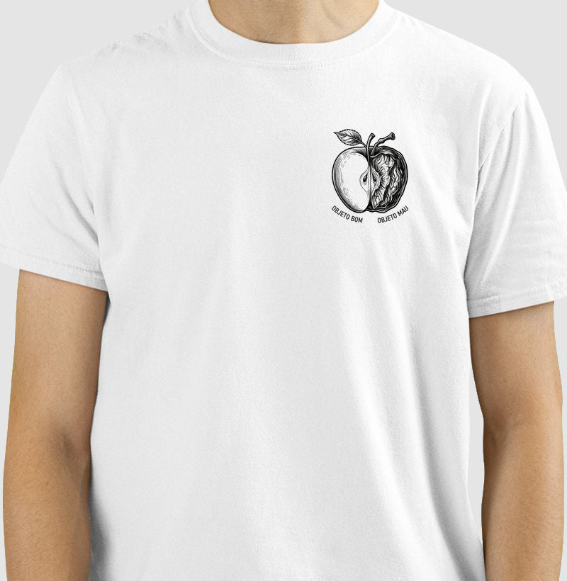 Camiseta Psicanálise Melanie Klein - Objeto Bom & Objeto Mau (Cisão) | Ilustração Clássica