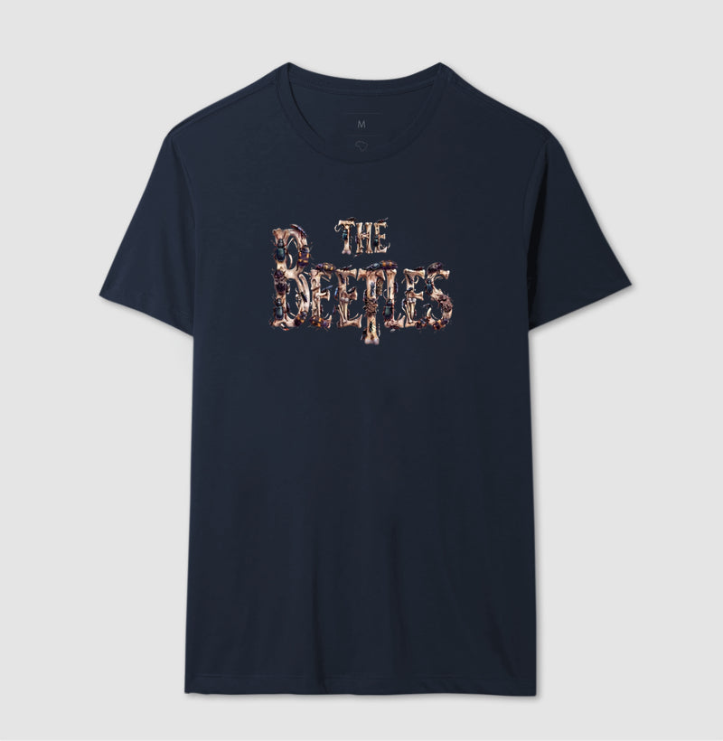 Camiseta Entomologia Forense "The Beetles" | Coleópteros & Rock 'n' Roll