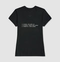 Camiseta "Logs Don't Lie" | O Código Forense