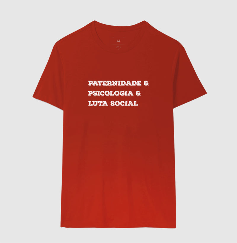 Camiseta Crítica "Paternidade, Psicologia e Práxis" | O Afeto como Revolução