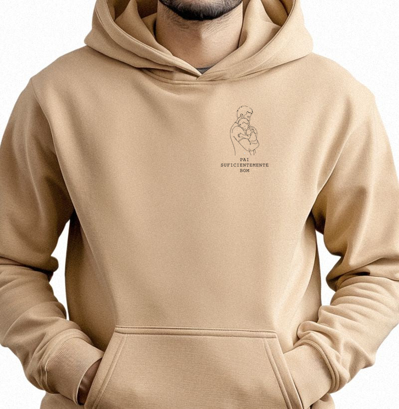 Hoddie Moletom Psicanálise Winnicott - Pai Suficientemente Bom | Line Art