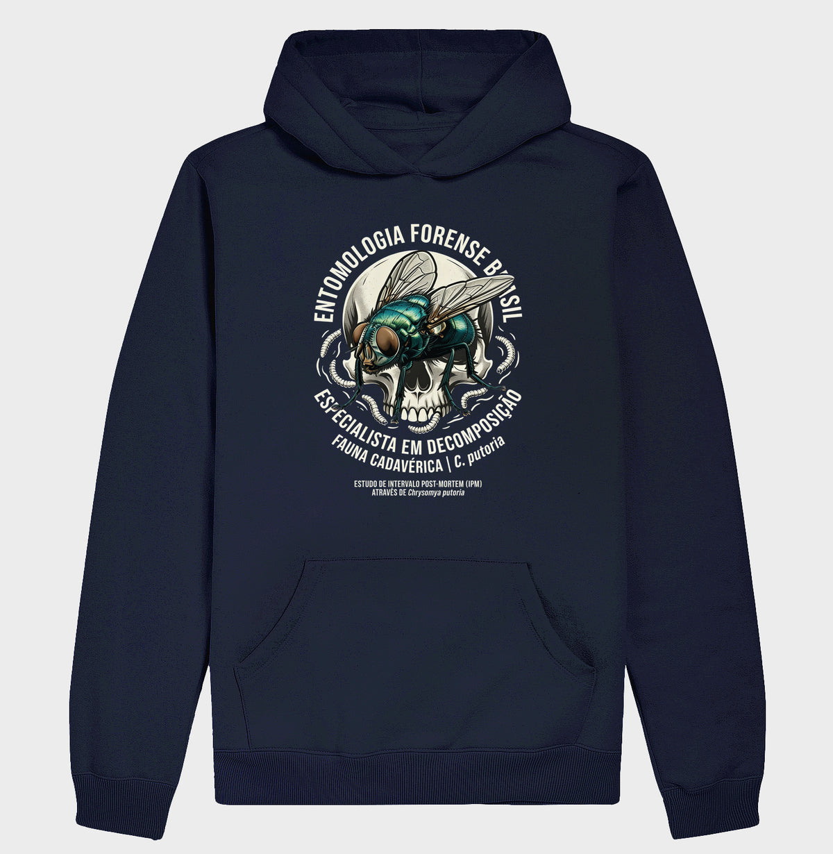 Hoodie Moletom "Entomologia Forense" | C. putoria - Especialista