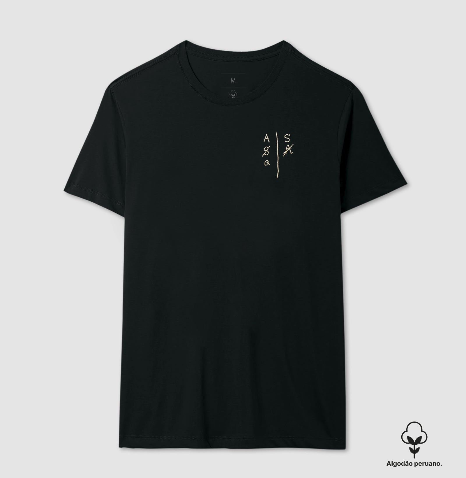 Camiseta Algodão Peruano Psicanálise "A Divisão do Sujeito" | Jacques Lacan (Seminário X: A Angústia)