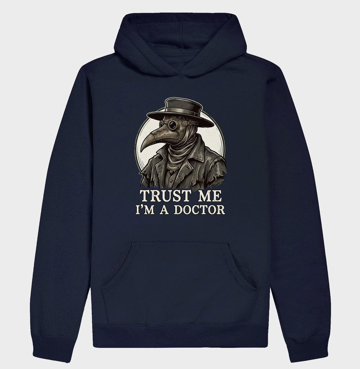 Hoodie Moletom Medicina Legal "Plague Doctor" | O Último Diagnóstico