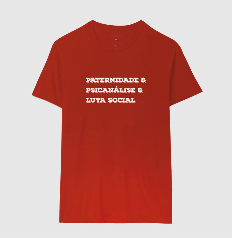 Camiseta Crítica "Paternidade, Psicanálise e Práxis" | A Subversão pelo Afeto