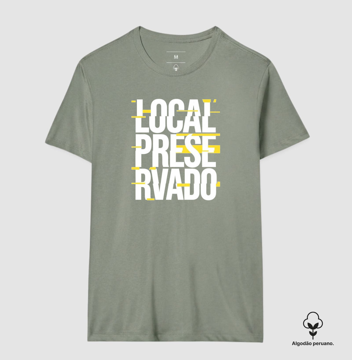 Camiseta Algodão Peruano "Local Preservado" | Perícia Criminal & Estilo Urbano