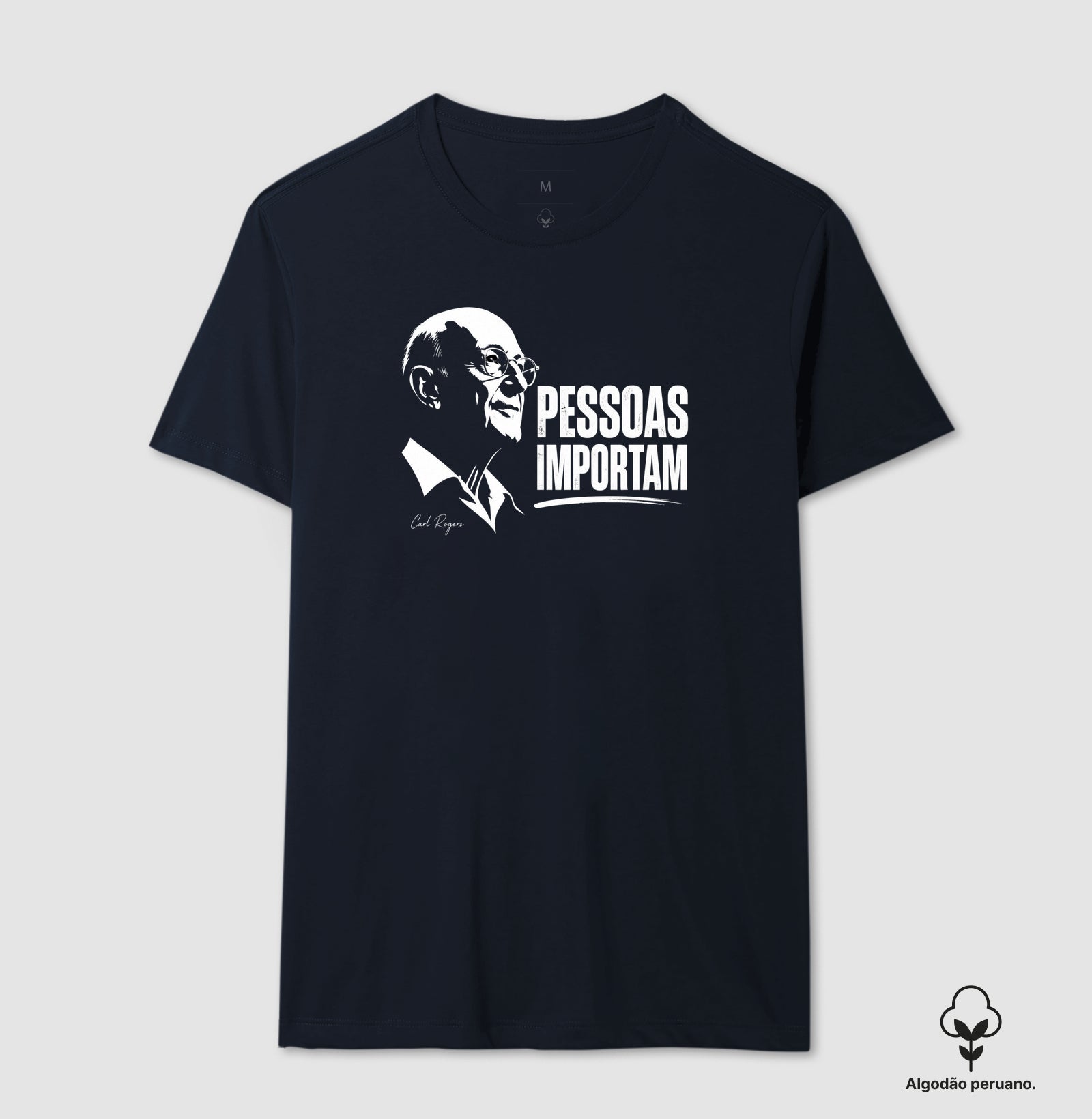 Camiseta Algodão Peruano Psicologia Humanista "Pessoas Importam" | Abordagem Centrada na Pessoa