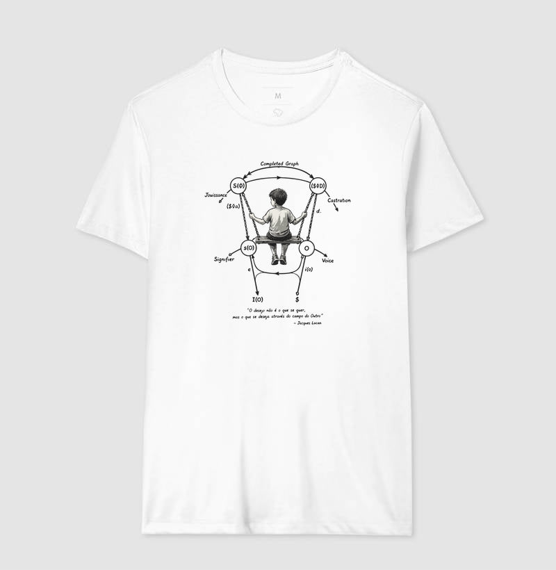 Camiseta Psicanálise Lacaniana | O Grafo do Desejo