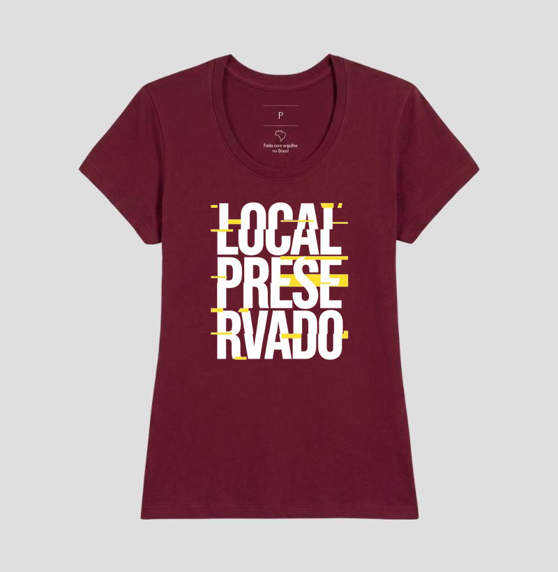 Camiseta "Local Preservado" | Perícia Criminal & Estilo Urbano