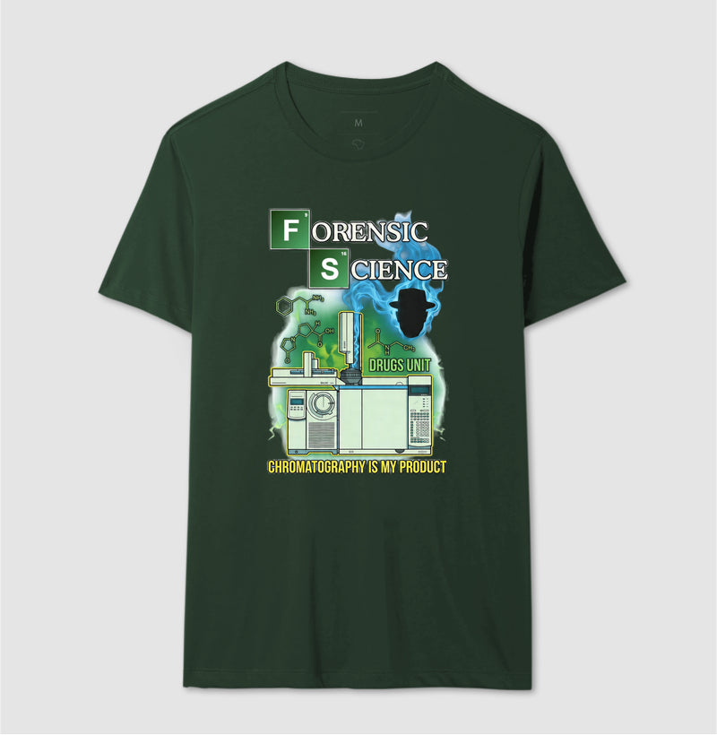 Camiseta Chromatography is my product | Forense