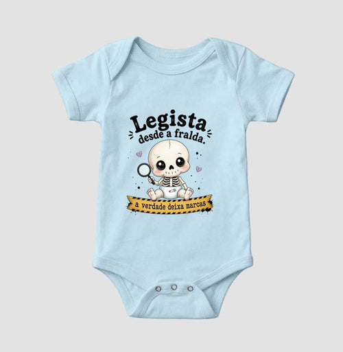 Body Infantil Medicina Legal "Legista Desde a Fralda" | O Pequeno Cientista do IML