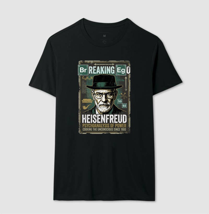 Camiseta Breaking Ego (Heisenfreud) | Cultura Pop