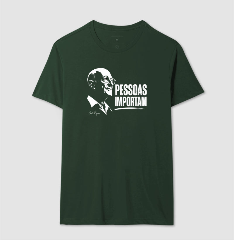 Camiseta Psicologia Humanista "Pessoas Importam" | Abordagem Centrada na Pessoa