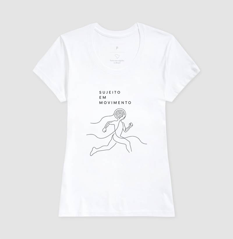 Camiseta "Sujeito em Movimento" | Mente e Corpo