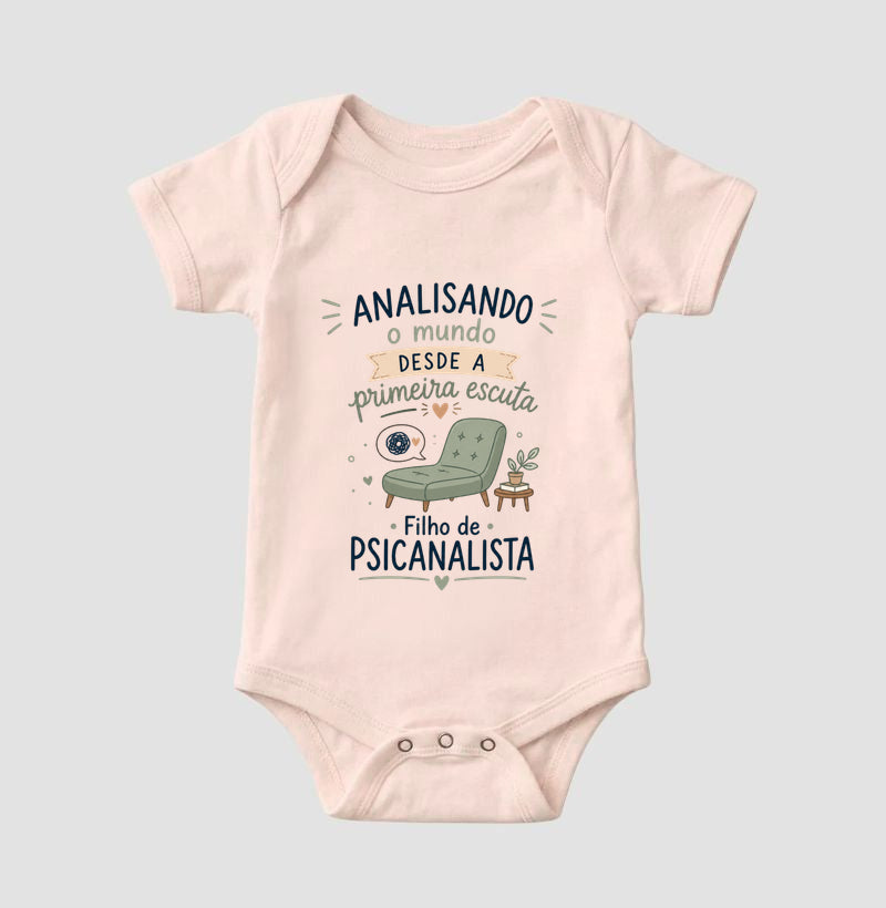 Body Infantil Psicanálise "Analisando o Mundo" | Filho de Psicanalista