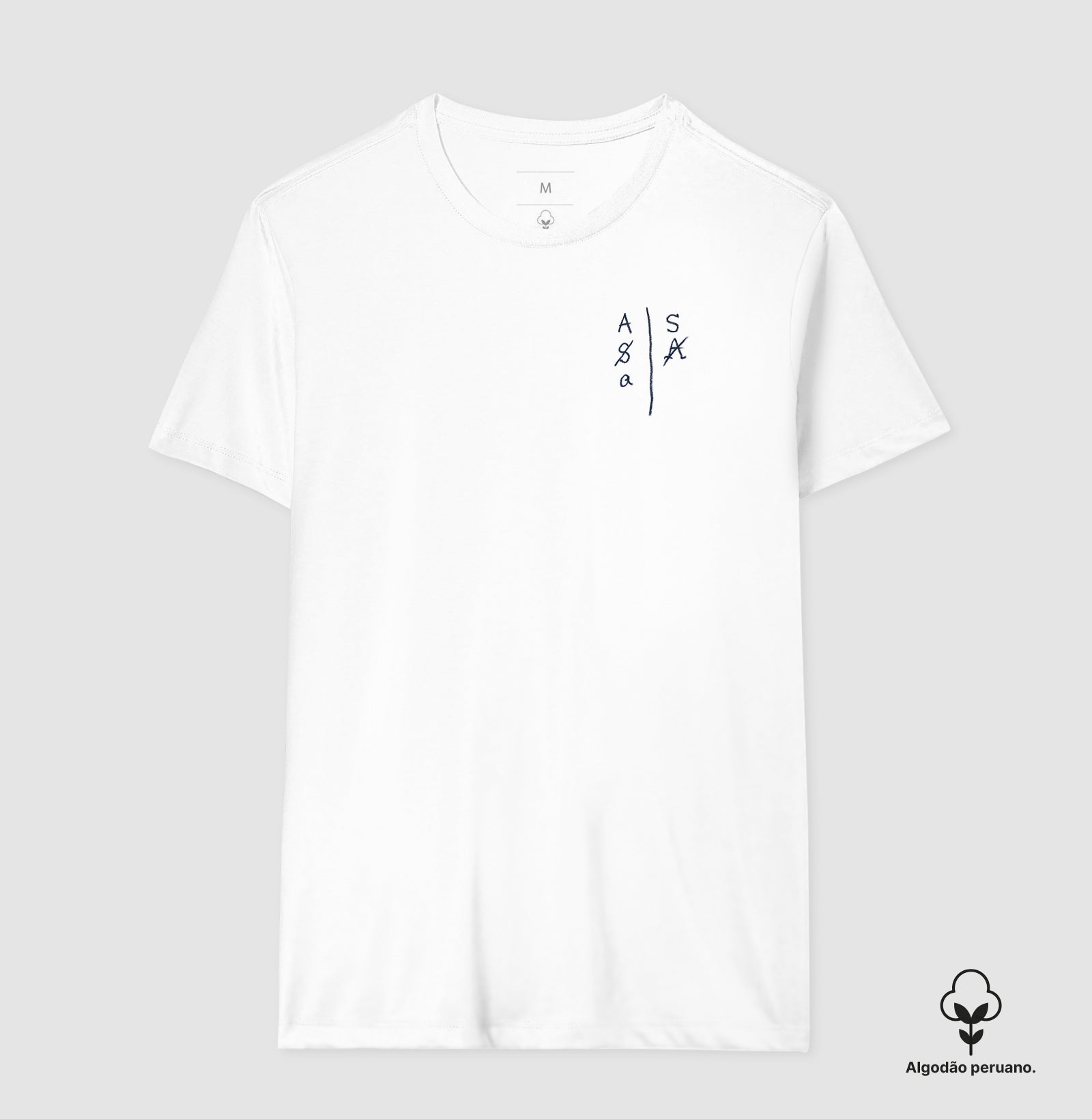 Camiseta Algodão Peruano Psicanálise "A Divisão do Sujeito" | Jacques Lacan (Seminário X: A Angústia)