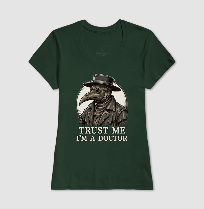 Camiseta Medicina Legal "Plague Doctor" | O Último Diagnóstico