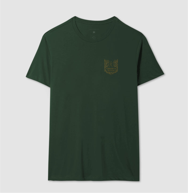 Camiseta Humanismo Carl Rogers - Tornar-se Pessoa | Minimalista Pocket Print