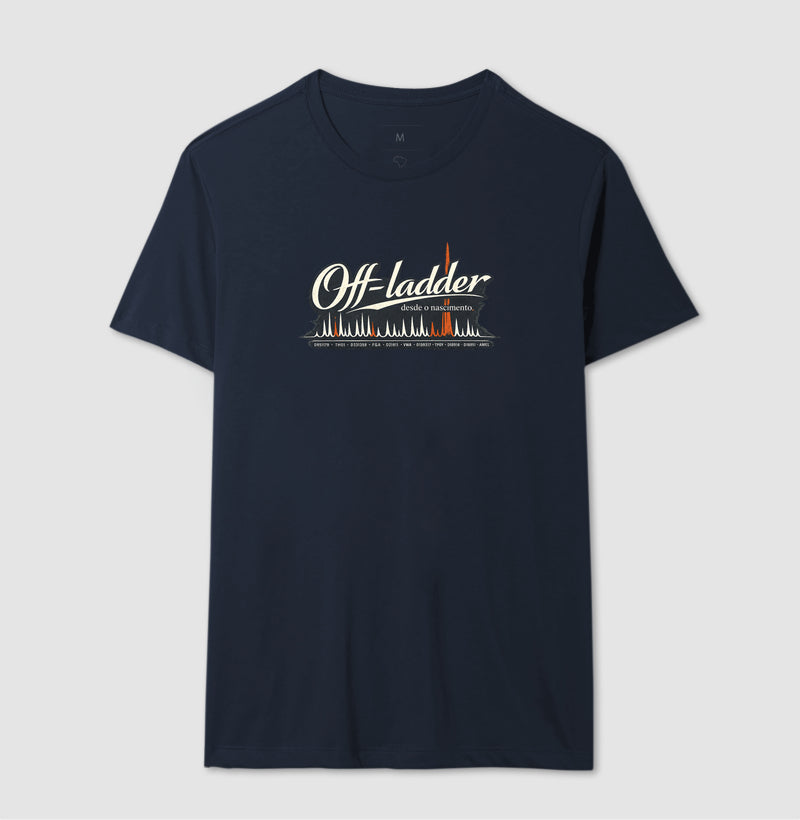 Camiseta Genética Forense "Off-Ladder Desde o Nascimento" | Fora do Padrão
