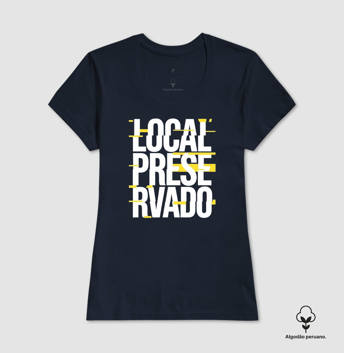 Camiseta Algodão Peruano "Local Preservado" | Perícia Criminal & Estilo Urbano