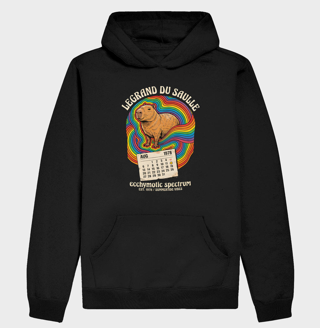 Hoodie Moletom Medicina Legal "Espectro Equimótico" | A Capivara de Legrand du Saulle