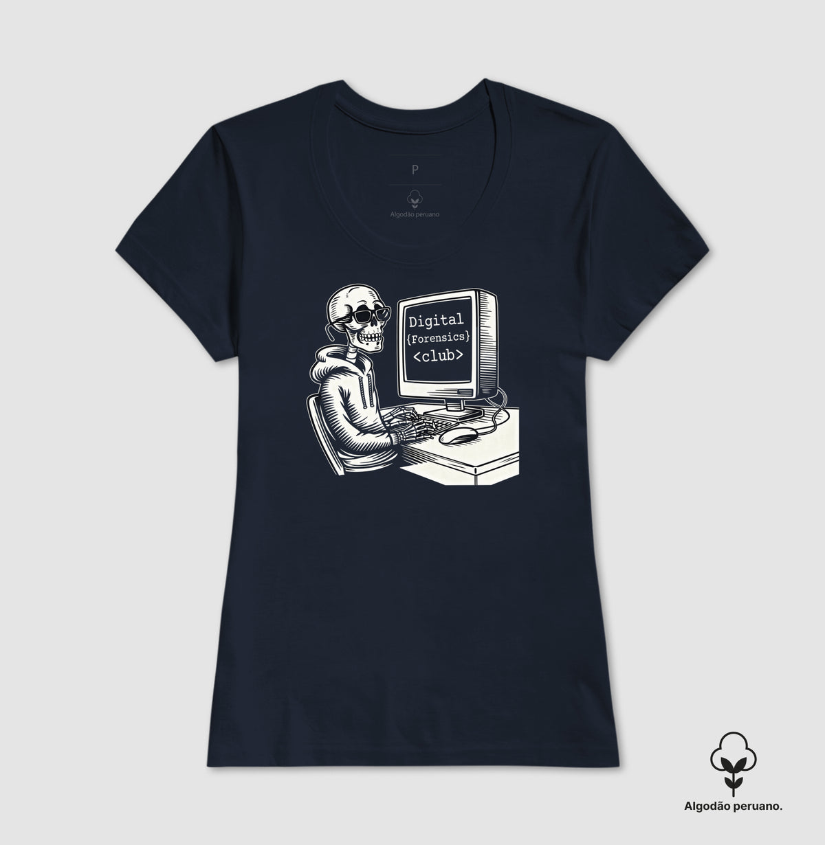 Camiseta Algodão Peruano Perícia Digital: O "Clube" dos Peritos | Digital {Forensics}