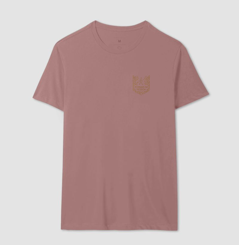 Camiseta Humanismo Carl Rogers - Tornar-se Pessoa | Minimalista Pocket Print