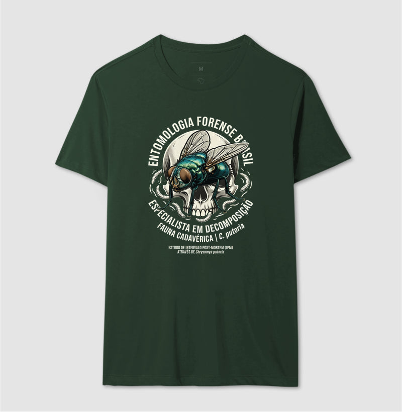Camiseta "Entomologia Forense" | C. putoria - Especialista