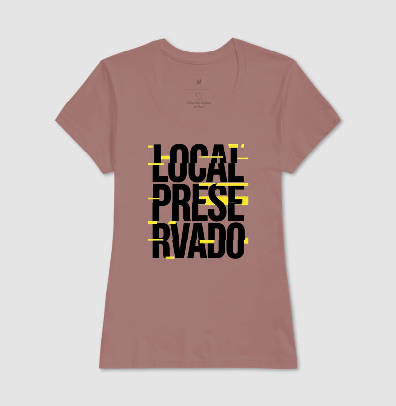 Camiseta "Local Preservado" | Perícia Criminal & Estilo Urbano