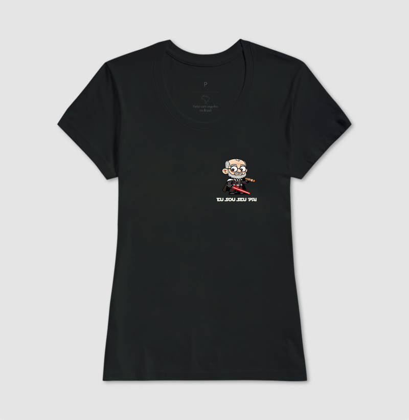 Camiseta Psicanálise Freud Vader - Eu Sou Seu Pai | Pocket Print
