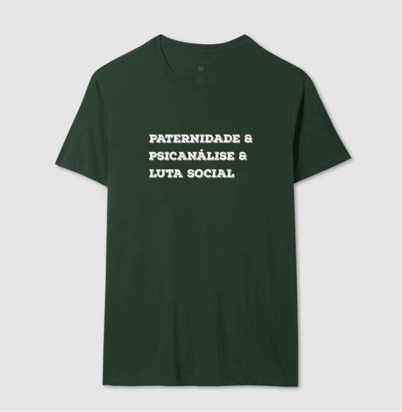 Camiseta Crítica "Paternidade, Psicanálise e Práxis" | A Subversão pelo Afeto