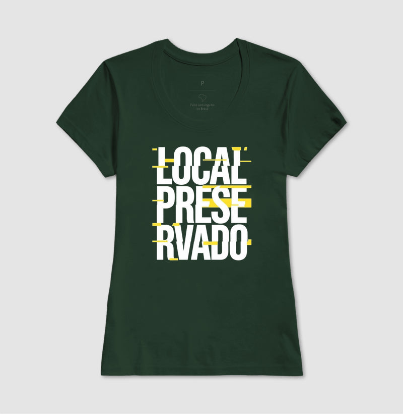 Camiseta "Local Preservado" | Perícia Criminal & Estilo Urbano