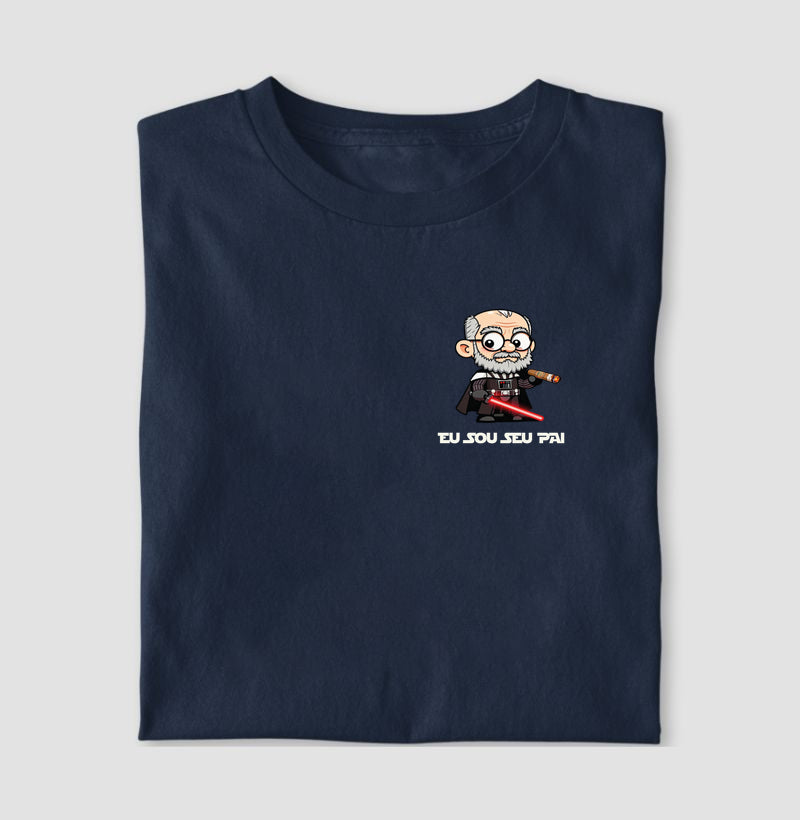 Camiseta Psicanálise Freud Vader - Eu Sou Seu Pai | Pocket Print