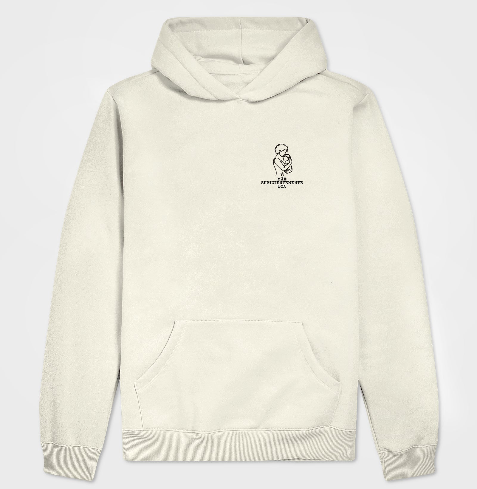 Hoodie Moletom Psicanálise Winnicott - Mãe Suficientemente Boa | Line Art