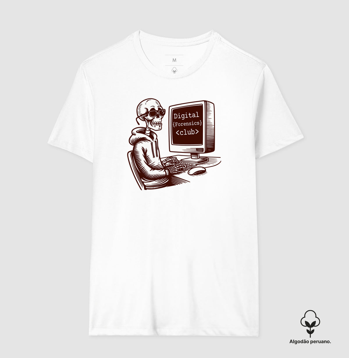 Camiseta Algodão Peruano Perícia Digital: O "Clube" dos Peritos | Digital {Forensics}
