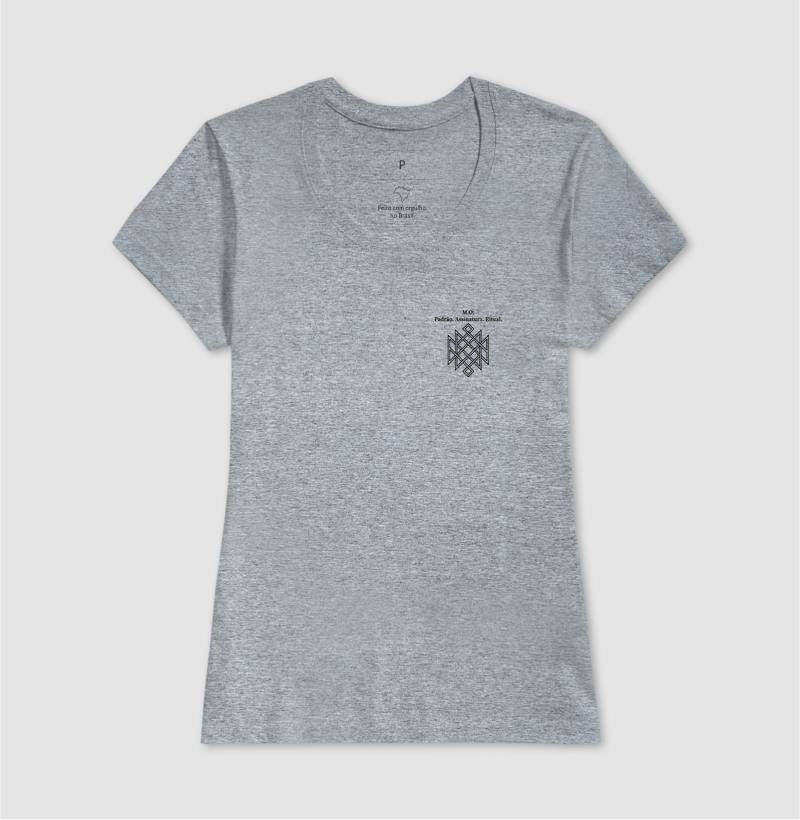 Camiseta Psicologia Forense - M.O: Padrão, Assinatura e Ritual | Minimalista Noir