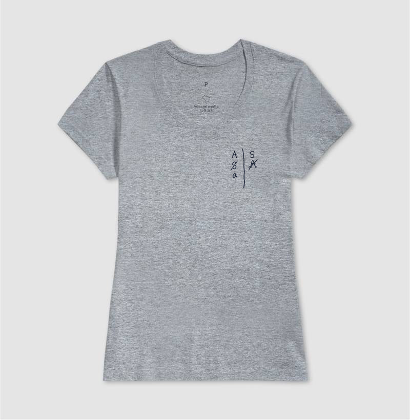 Camiseta Psicanálise "A Divisão do Sujeito" | Jacques Lacan (Seminário X: A Angústia)