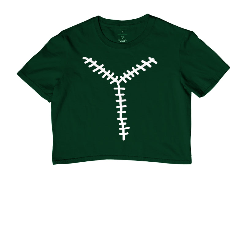 Camiseta Cropped Forense - A Incisão em Y (Medicina Legal) | Minimalista Dark