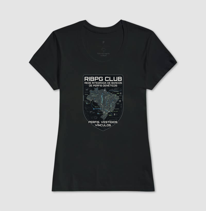 Camiseta RIBPG Club | Perfis, Vestígios, Vínculos