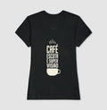 Camiseta "Café, Escuta e Supervisão" | O Kit de Sobrevivência do Consultório