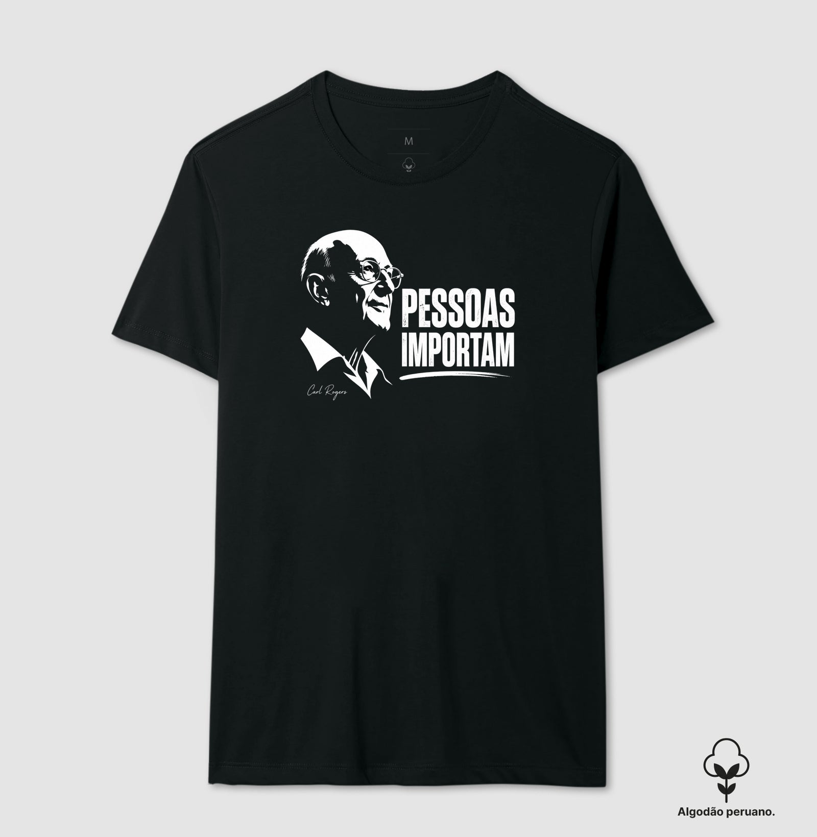 Camiseta Algodão Peruano Psicologia Humanista "Pessoas Importam" | Abordagem Centrada na Pessoa