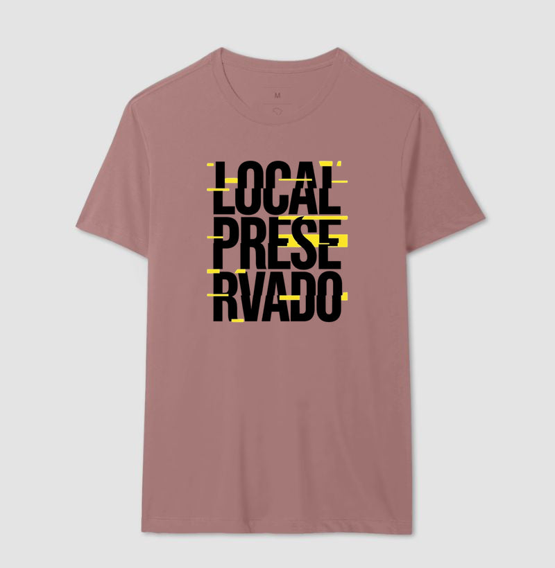 Camiseta "Local Preservado" | Perícia Criminal & Estilo Urbano
