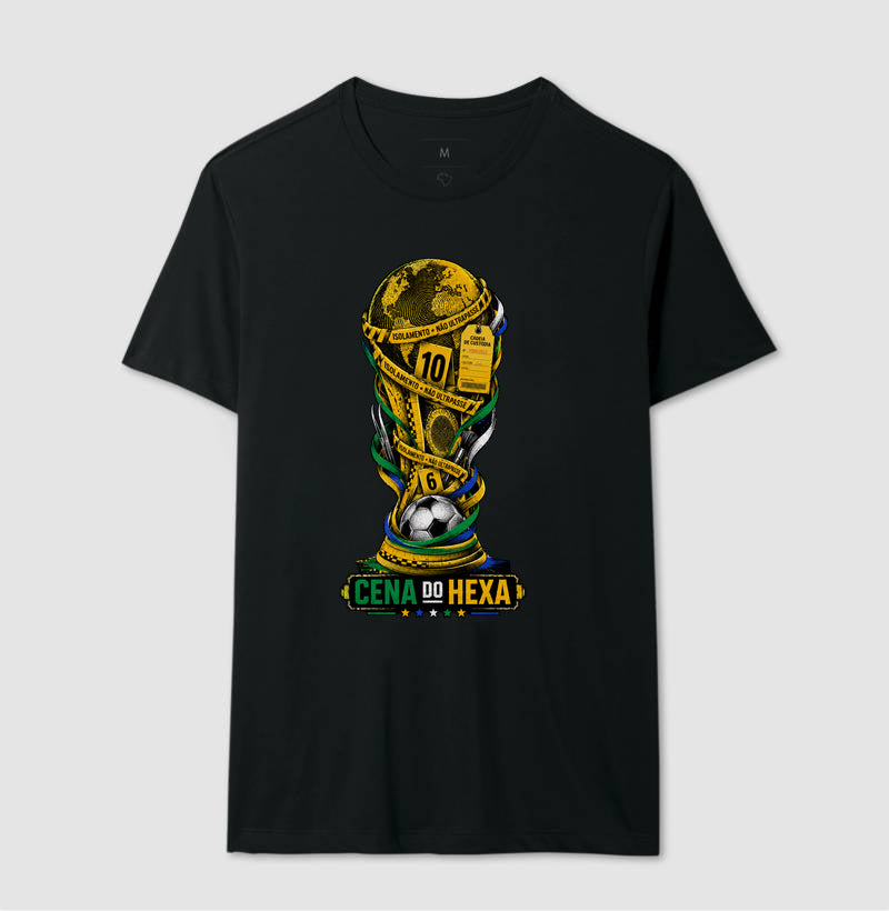 Camiseta Perícia Especial Copa "Cena do Hexa" | A Investigação do Título