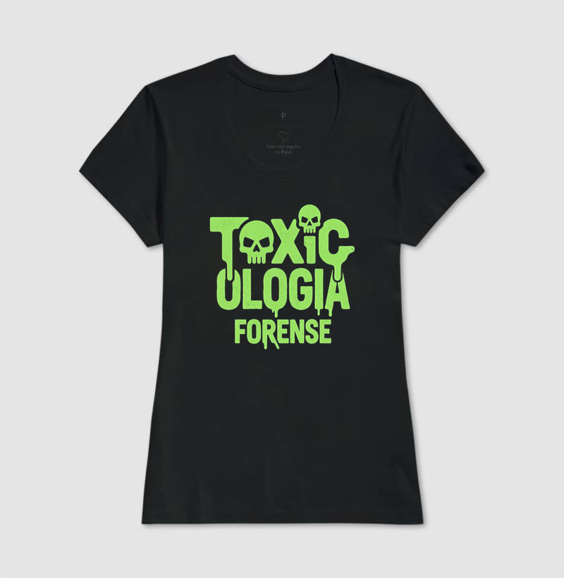 Camiseta Toxicologia Forense | O Veneno Está na Dose (Acid Style)