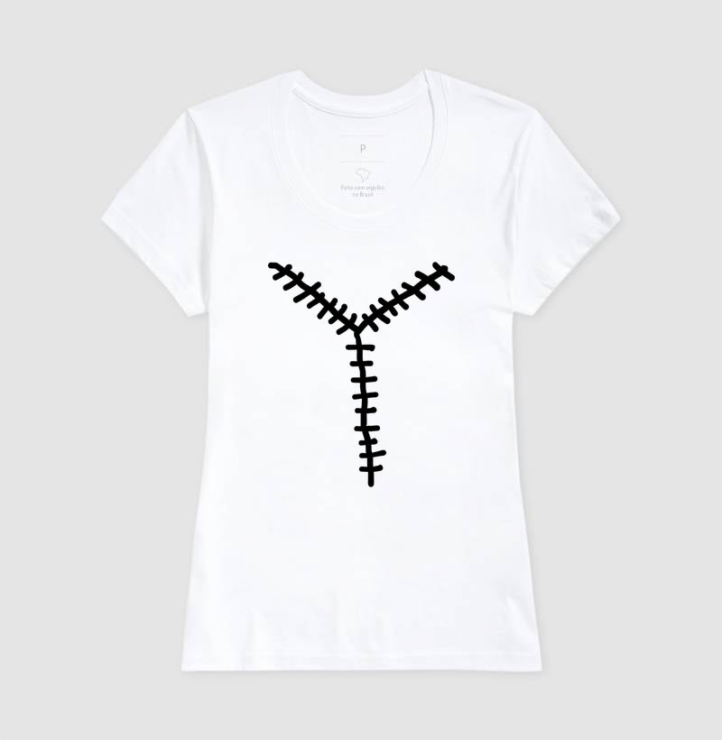 Camiseta Forense - A Incisão em Y (Medicina Legal) | Minimalista Dark