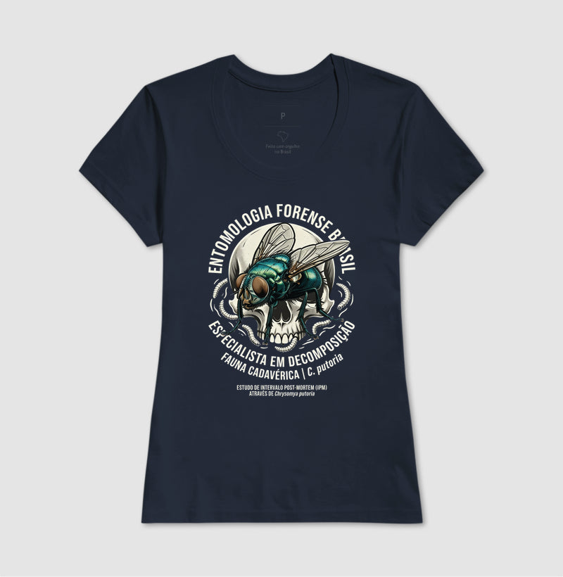 Camiseta "Entomologia Forense" | C. putoria - Especialista