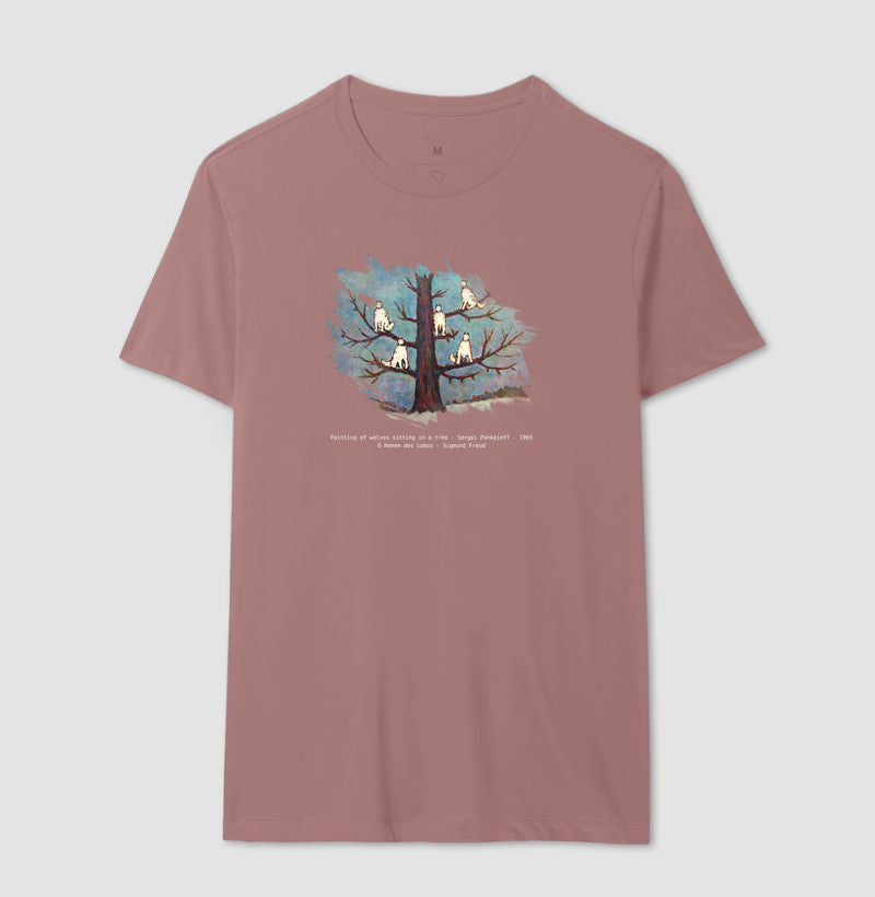 Camiseta "O Homem dos Lobos" | O Caso Clínico de Freud