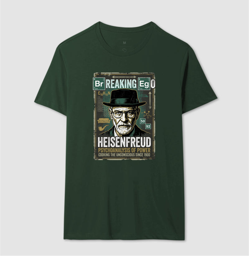 Camiseta Breaking Ego (Heisenfreud) | Cultura Pop