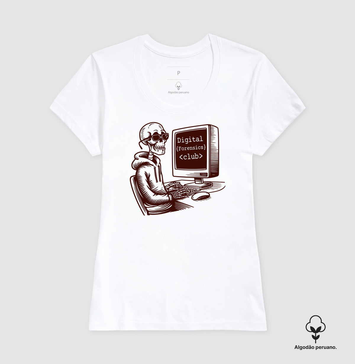 Camiseta Algodão Peruano Perícia Digital: O "Clube" dos Peritos | Digital {Forensics}
